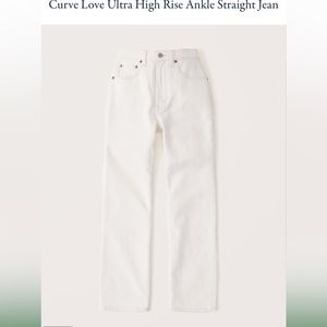 Abercrombie and Fitch curve love jeans
